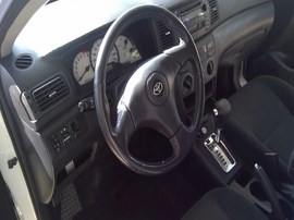 2004 TOYOTA COROLLA. WHITE, S MODEL, 1.8L, AT.  Z26282